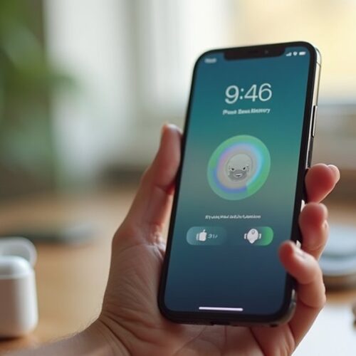 Wyświetl stan baterii AirPods na ekranie iPhone’a