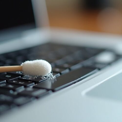 Klawisze w MacBooku się zacinają (czyszczenie)