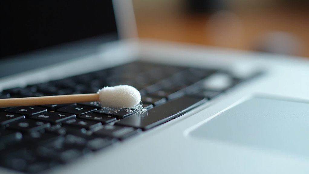 Klawisze w MacBooku się zacinają (czyszczenie)