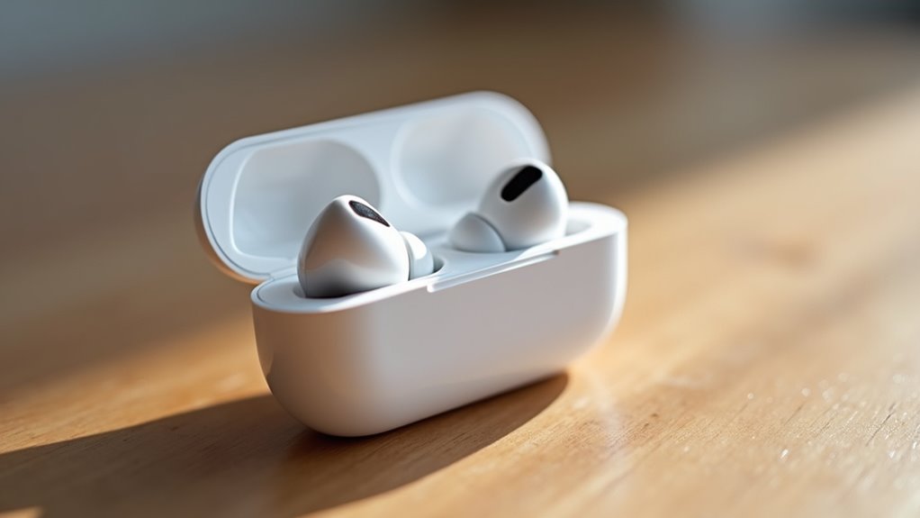 delikatne czyszczenie siateczki AirPods