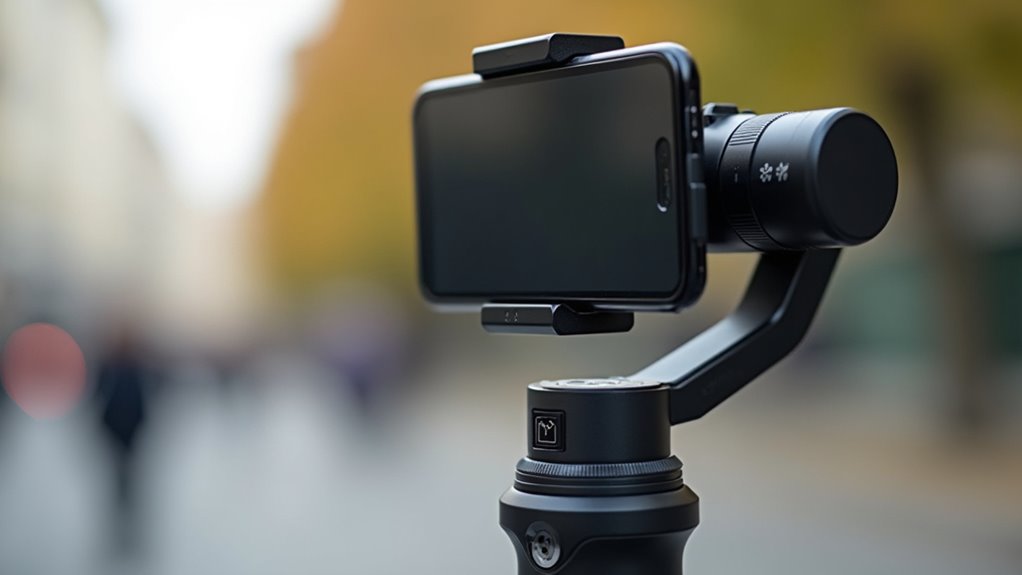 porównanie funkcji gimbali do iPhone'ów