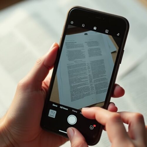 Skanowanie dokumentów aparatem iPhone’a i dodawanie ich do aplikacji Pliki