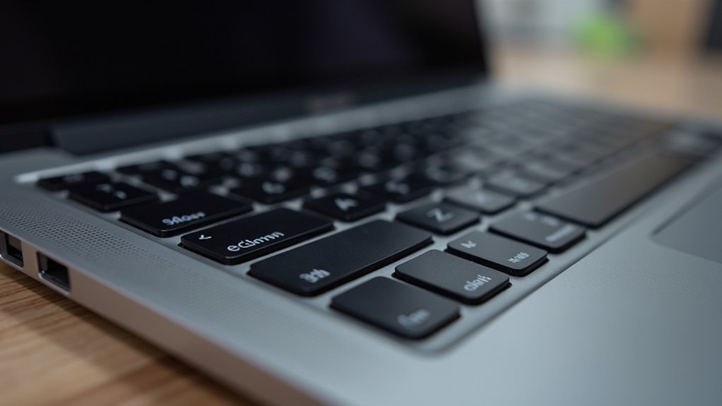 czyszczenie lepkiego klawisza MacBooka