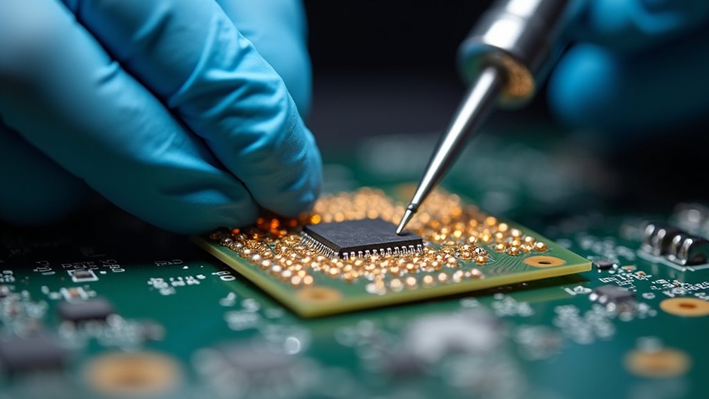 Reballing układów w sprzęcie Apple