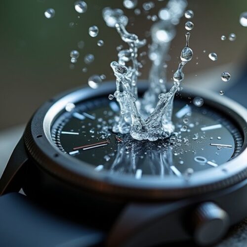 Usuwanie wody z głośnika w smartwatchu